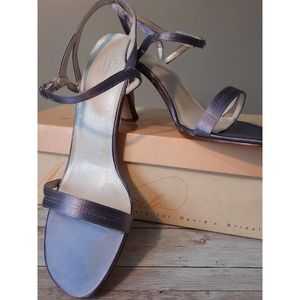 David's Bridal Alpha Sandal Victorian Lilac